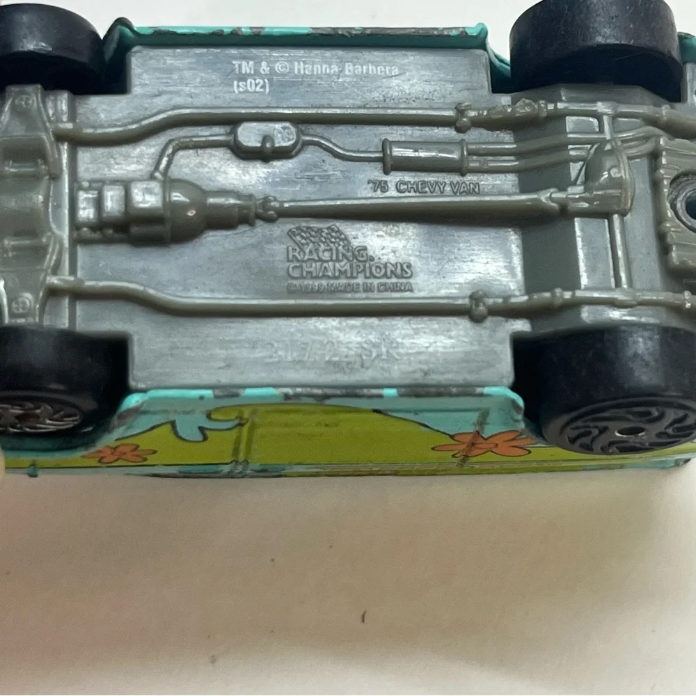 vintage 1999 scooby doo mystery machine racing champions 75 chevy hanna barbera‎